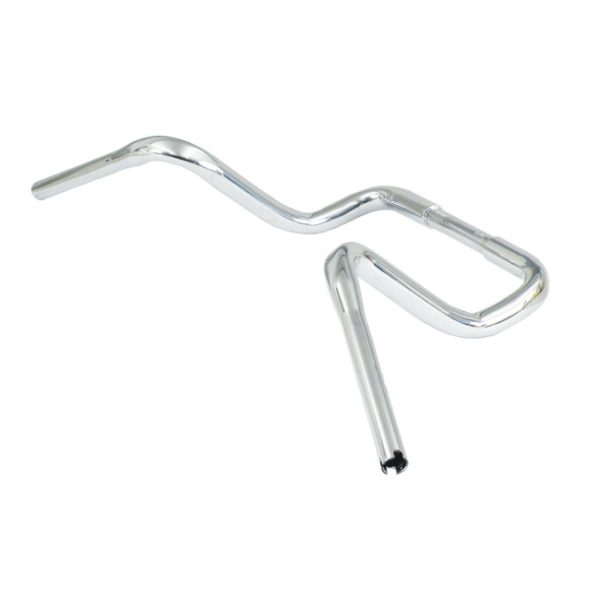 Burly 1-1/4 Bagger Handlebars 13" Rise Chrome