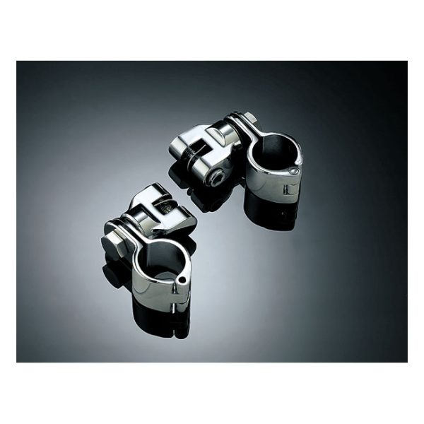 Kuryakyn Magnum Cruise Pegs Mounts 1-1/4" Chrome HD