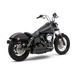 Cobra Speedster 909 Exhaust Black 12-17 Softail