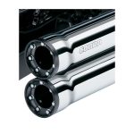 Cobra Speedster Shorts RPT Exhaust Chrome Softail/FLDE/FXLR