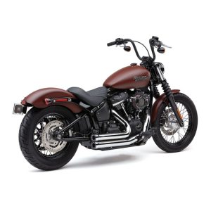 Cobra Speedster Shorts RPT Exhaust Chrome Softail/FLDE/FXLR