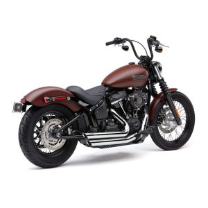 Cobra Speedster Slashdown Exhaust Chrome Softail/FXLR/FLSL