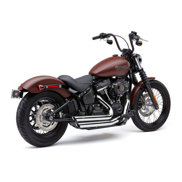 Cobra Speedster Slashdown Exhaust Chrome Softail/FXLR/FLSL
