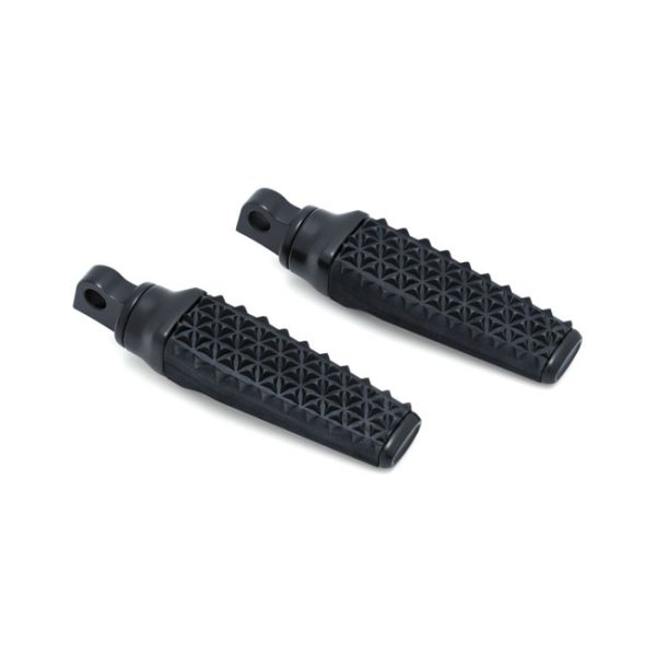 Kuryakyn Thresher Pegs With Male Mount Adapters Satin Black HD