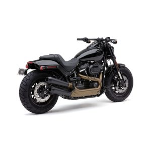 Cobra El Diablo 4" Slip-on Black Mufflers Softail