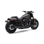 Cobra El Diablo 2-Into-1 Exhaust Black Softail/FLFB/FXBR