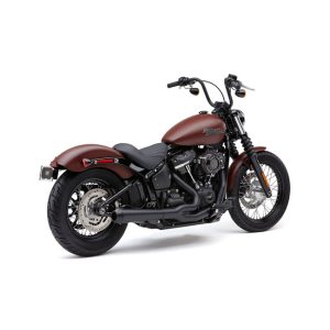 Cobra El Diablo 2-Into-1 Exhaust Black Softail/FLSB