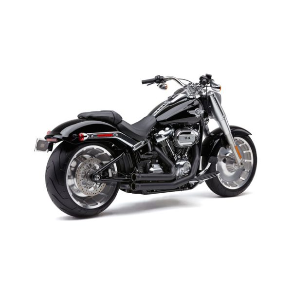 Cobra Speedster 909 Exhaust Black Softail/FLFB/FXBR/FXDR