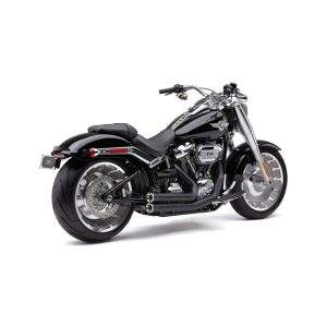 Cobra Speedster Shorts RPT Exhaust Black Softail/FLFB/FXBR