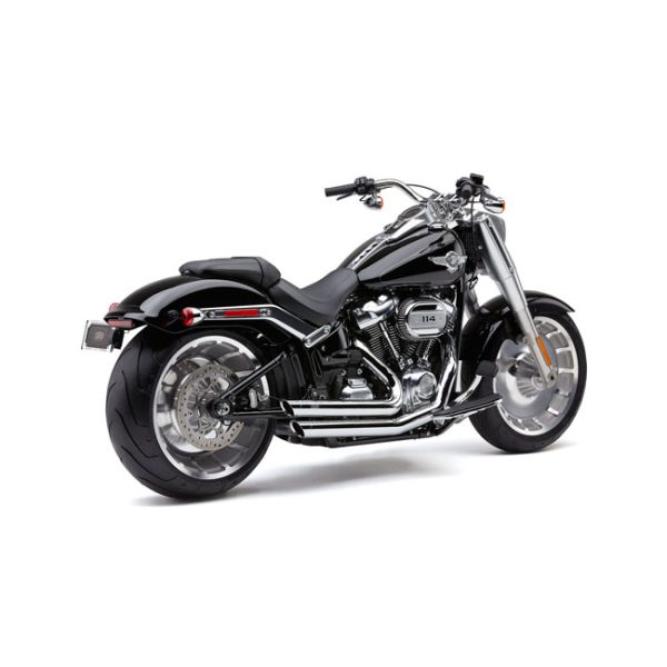 Cobra Speedster Slashdown Exhaust Chrome Softail/FLFB/FXBR