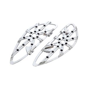 Arlen Ness 10-Gauge Rider Floorboards Chrome Indian