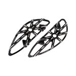 Arlen Ness 10-Gauge Rider Floorboards Black