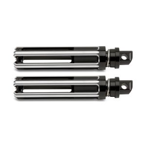 Arlen Ness 10-Gauge Foot Pegs Black Indian