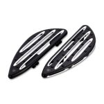 Arlen Ness Deep Cut Driver Floorboards Black