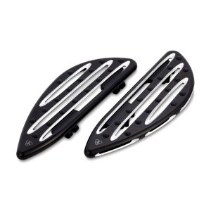 Arlen Ness Deep Cut Driver Floorboards Black