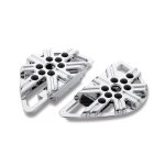 Arlen Ness 10-Gauge Mini Rider Floorboards Chrome