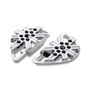 Arlen Ness 10-Gauge Mini Rider Floorboards Chrome
