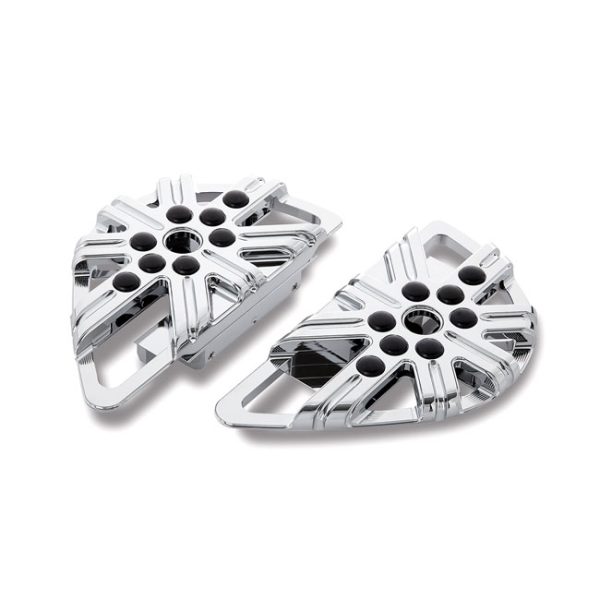 Arlen Ness 10-Gauge Mini Rider Floorboards Chrome