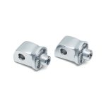 Kuryakyn Splined Male Mount Peg Adapters Chrome Softail/FXDRS/LiveWire