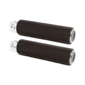 Arlen Ness Dual Ring Fusion Foot Pegs Black