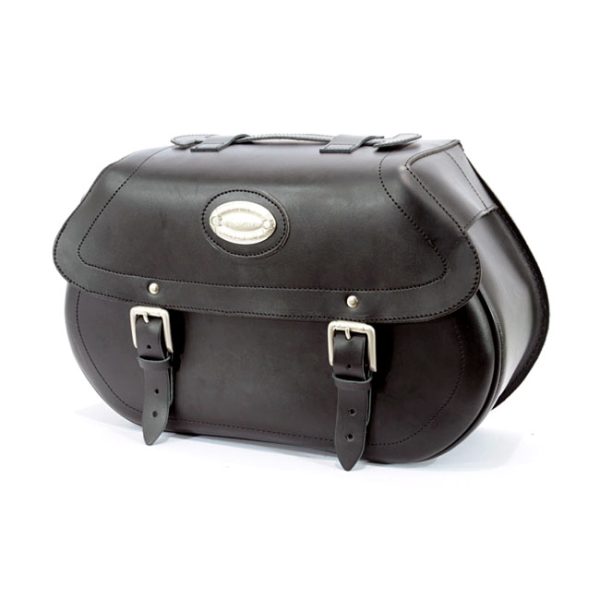 Longride Leather Smooth Saddlebags #145