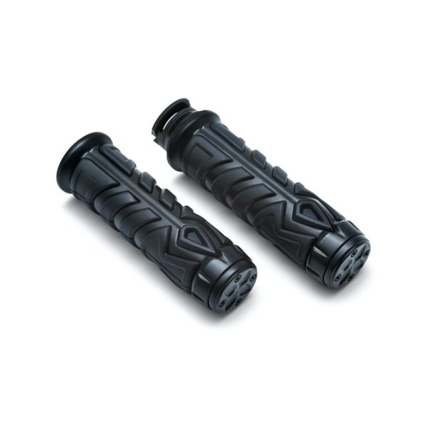 Kuryakyn Spear Grips Satin Black for 15-23 Scouts