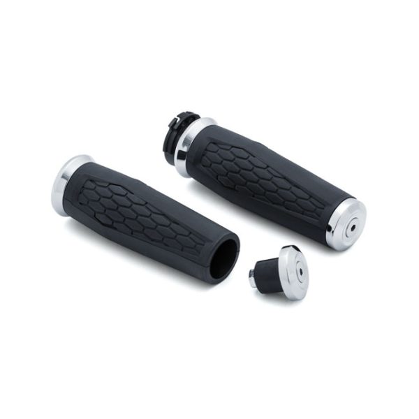 Kuryakyn Hex Grips Chrome