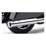 Cobra NH Series 3" Slip-On Mufflers Chrome Dyna/FXDF/FXDWG/FXDLS