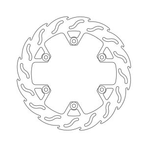 Moto-Master Flame Series Fixed Brake Rotor Yamaha