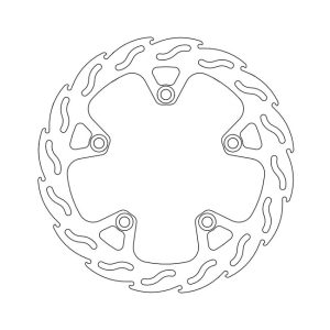 Moto-Master Flame Series Fixed Brake Rotor Suzuki