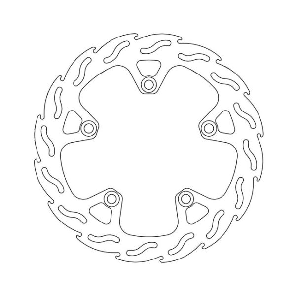 Moto-Master Flame Series Fixed Brake Rotor Suzuki