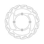 Moto-Master Flame Series Fixed Brake Rotor Kawasaki