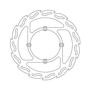 Moto-Master Flame Series Fixed Brake Rotor Kawasaki