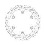 Moto-Master Flame Series Fixed Brake Rotor Honda
