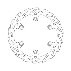 Moto-Master Flame Series Fixed Brake Rotor Honda