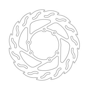 Moto-Master Flame Series Fixed Brake Rotor Yamaha