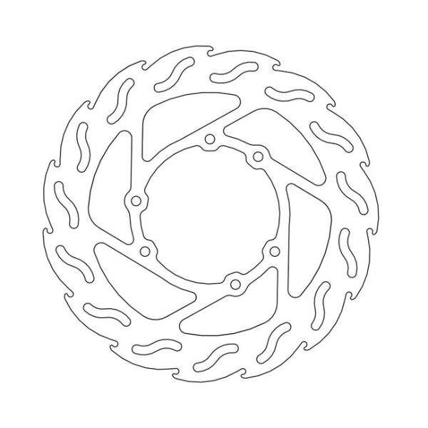 Moto-Master Flame Series Fixed Brake Rotor Yamaha
