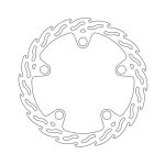 Moto-Master Flame Series Fixed Brake Rotor Honda