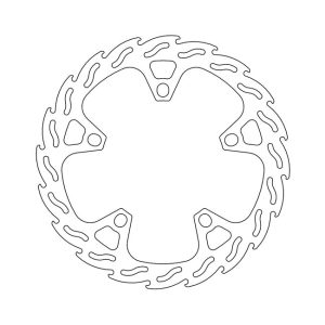 Moto-Master Flame Series Fixed Brake Rotor Aprilia