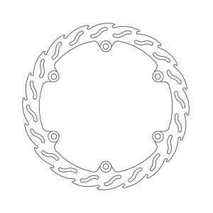 Moto-Master Flame Series Fixed Brake Rotor Honda