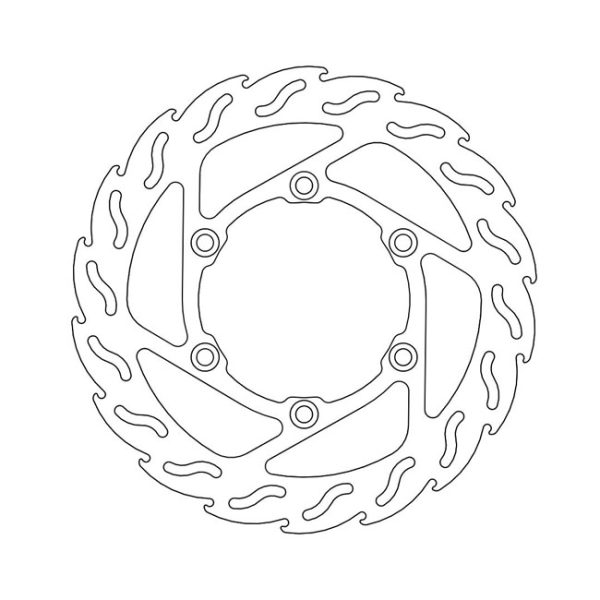 Moto-Master Flame Series Fixed Brake Rotor Suzuki