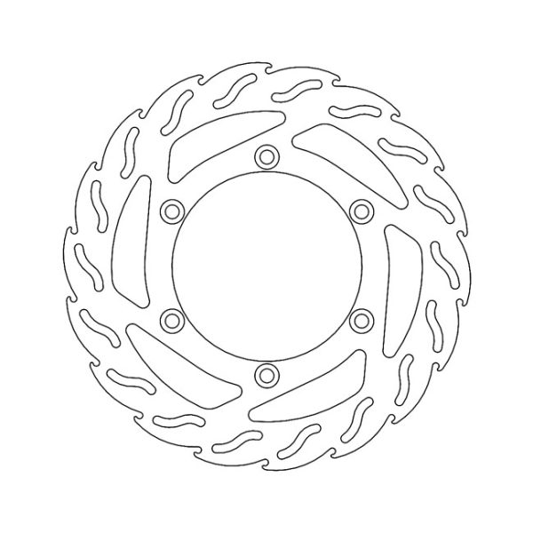 Moto-Master Flame Series Fixed Brake Rotor Triumph