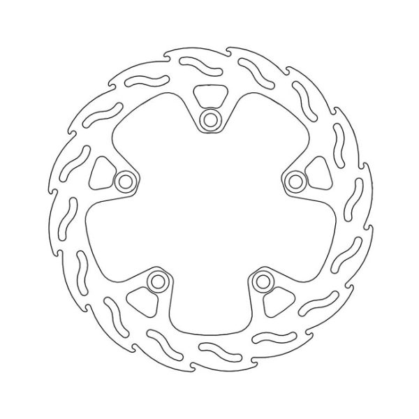 Moto-Master Flame Series Fixed Brake Rotor Suzuki