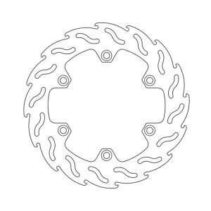 Moto-Master Flame Series Fixed Brake Rotor Honda