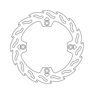 Moto-Master Flame Series Fixed Brake Rotor Honda