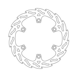 Moto-Master Flame Series Fixed Brake Rotor Honda