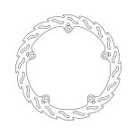 Moto-Master Flame Series Fixed Brake Rotor Honda