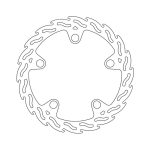 Moto-Master Flame Series Fixed Brake Rotor Honda