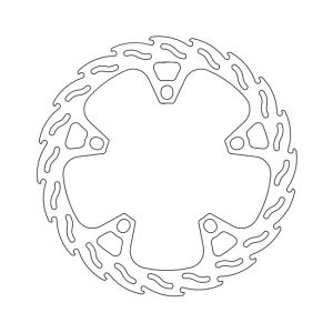 Moto-Master Flame Series Fixed Brake Rotor Aprilia