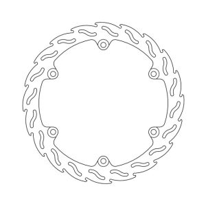 Moto-Master Flame Series Fixed Brake Rotor Honda
